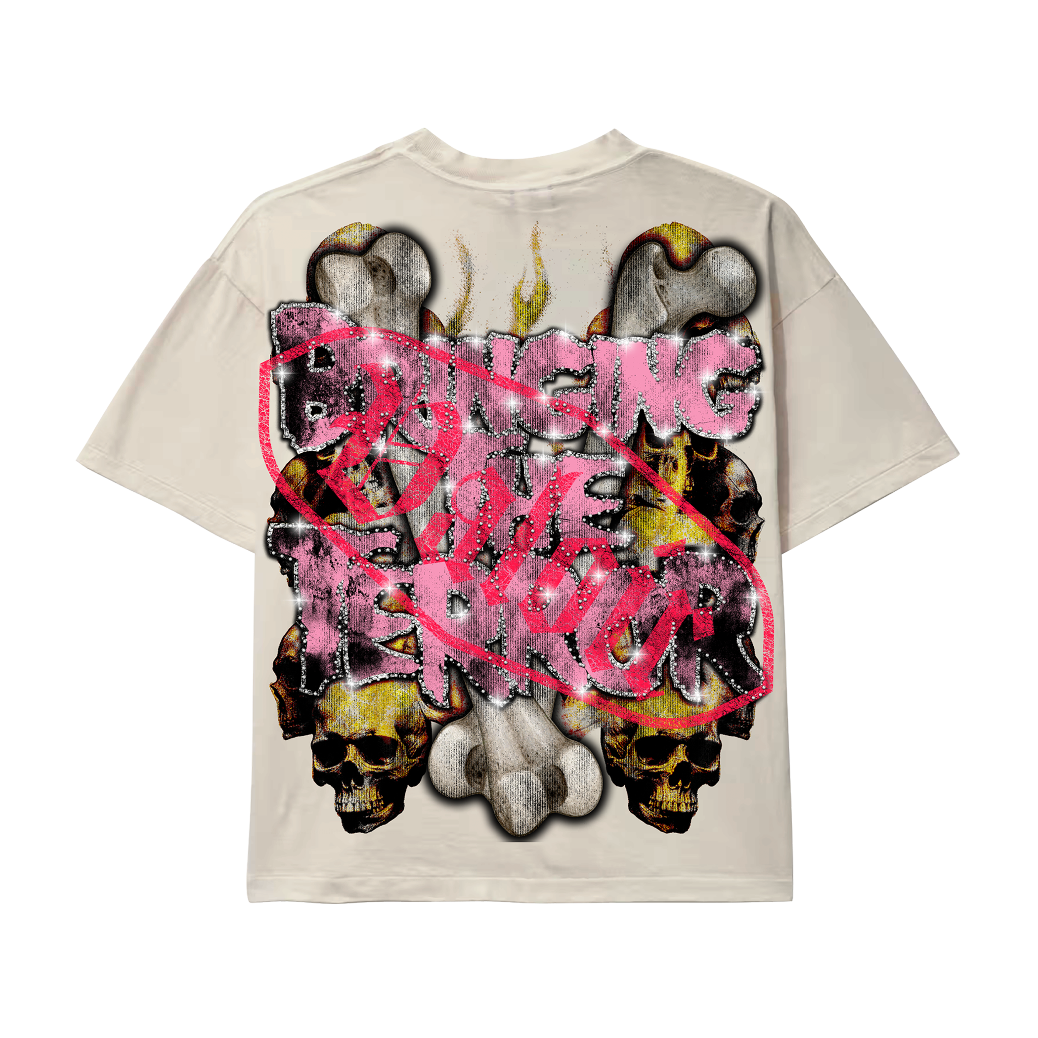 DISTURBED T-SHIRT - SNOW
