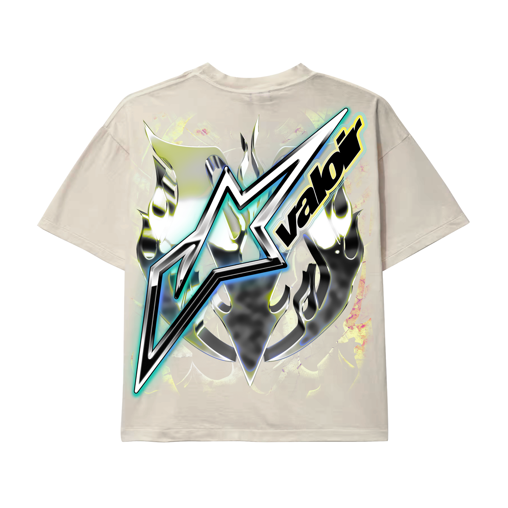 VALOIR MOTORS T-SHIRT - SNOW