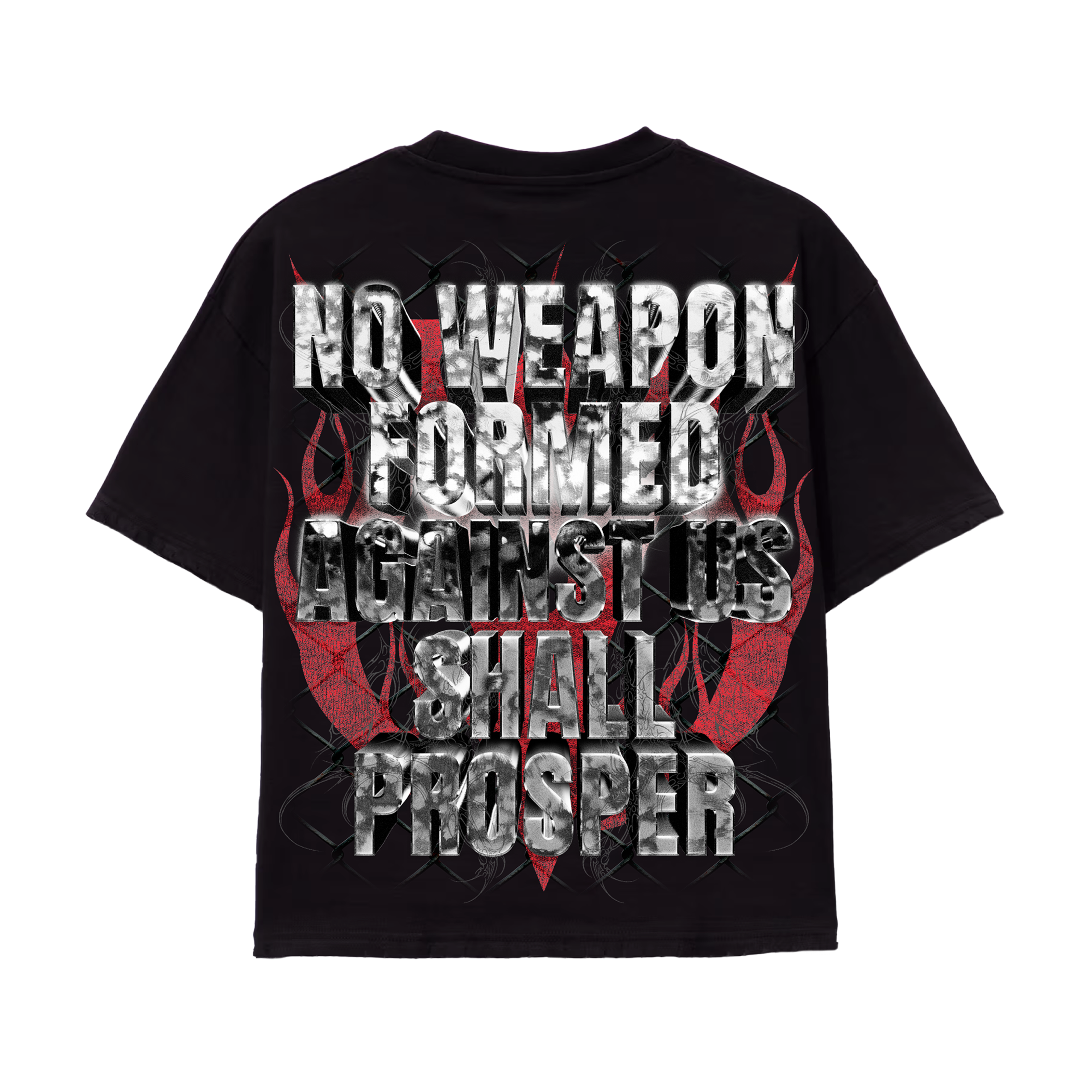 NO WEAPON T-SHIRT - VINTAGE BLACK