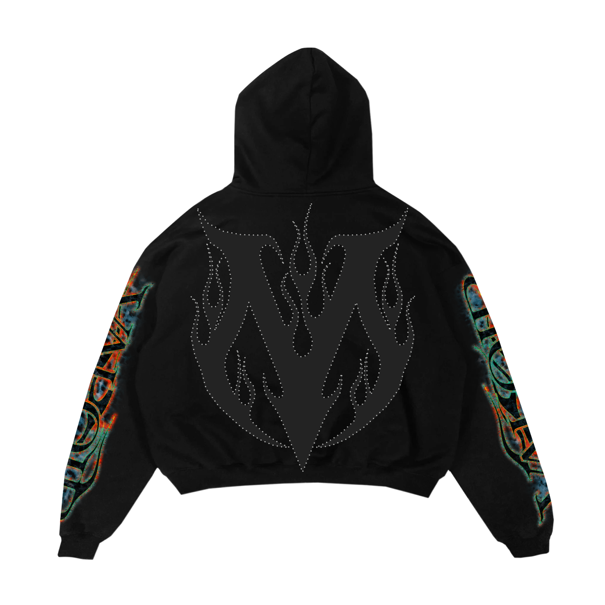 SCREW MOUTH HOODY - BLACK